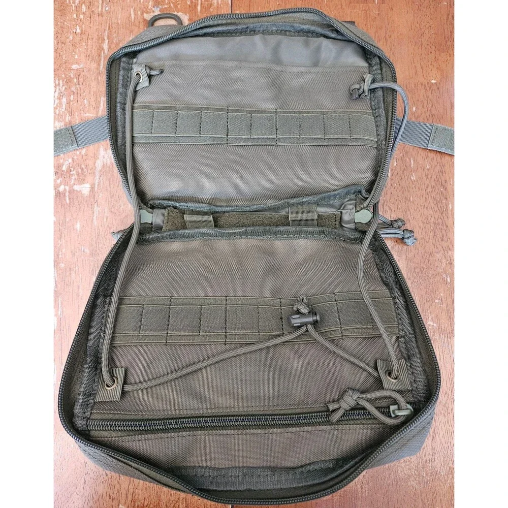 Wynex Tactical Admin Molle Pouch Olive Green Army Military Camping Hiking EMT